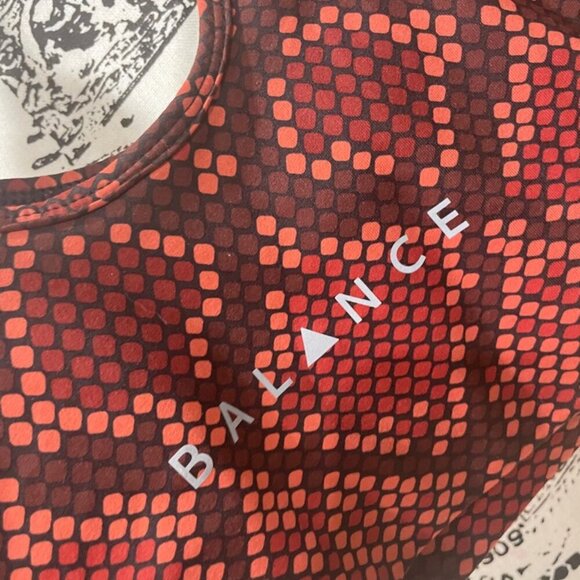 BALANCE ATLETICA PUSH UP SPORT BRA SIZE X-SMALL SPORTY CHIC GYM YOGA - Picture 2 of 9